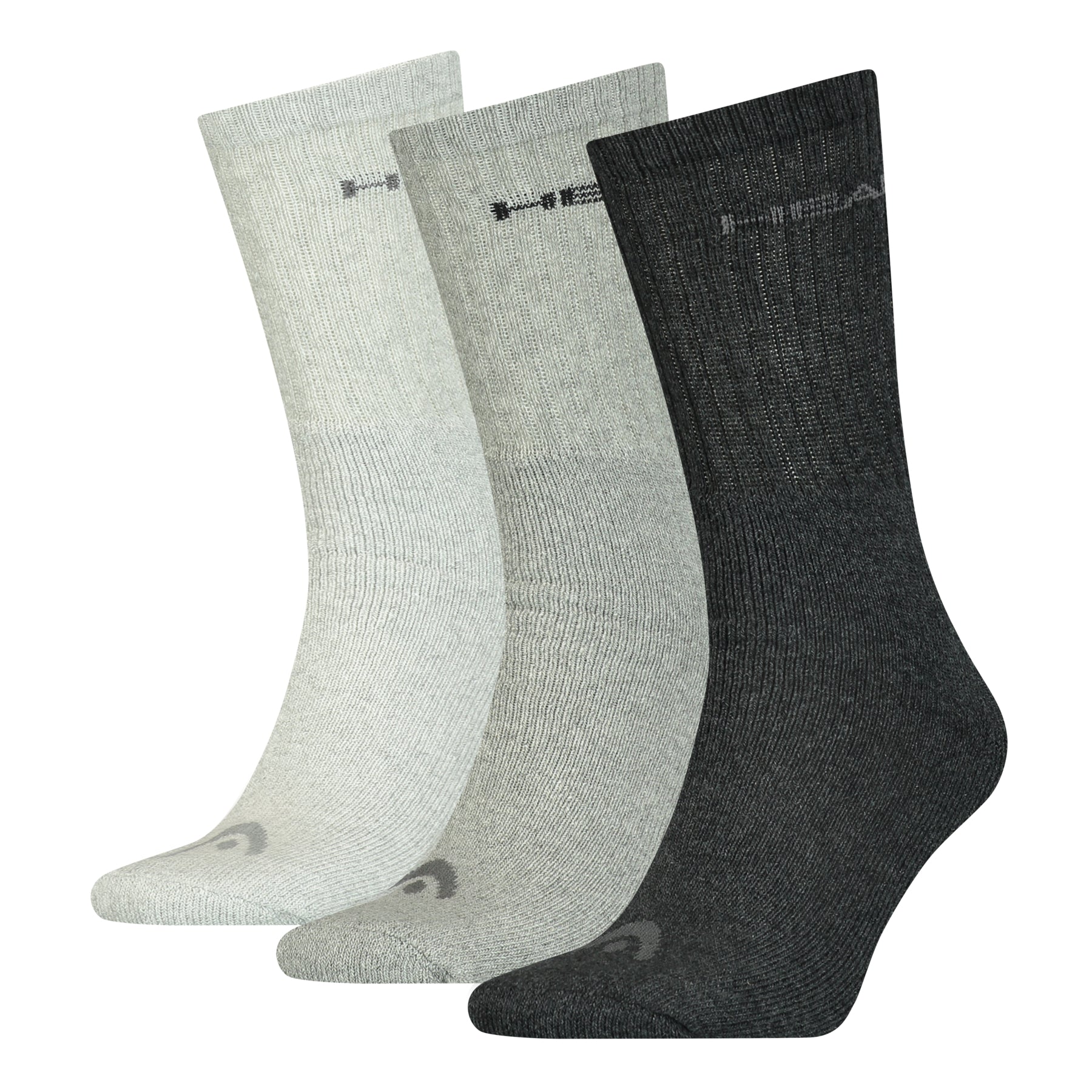 Head 3 Pack Crew Socks