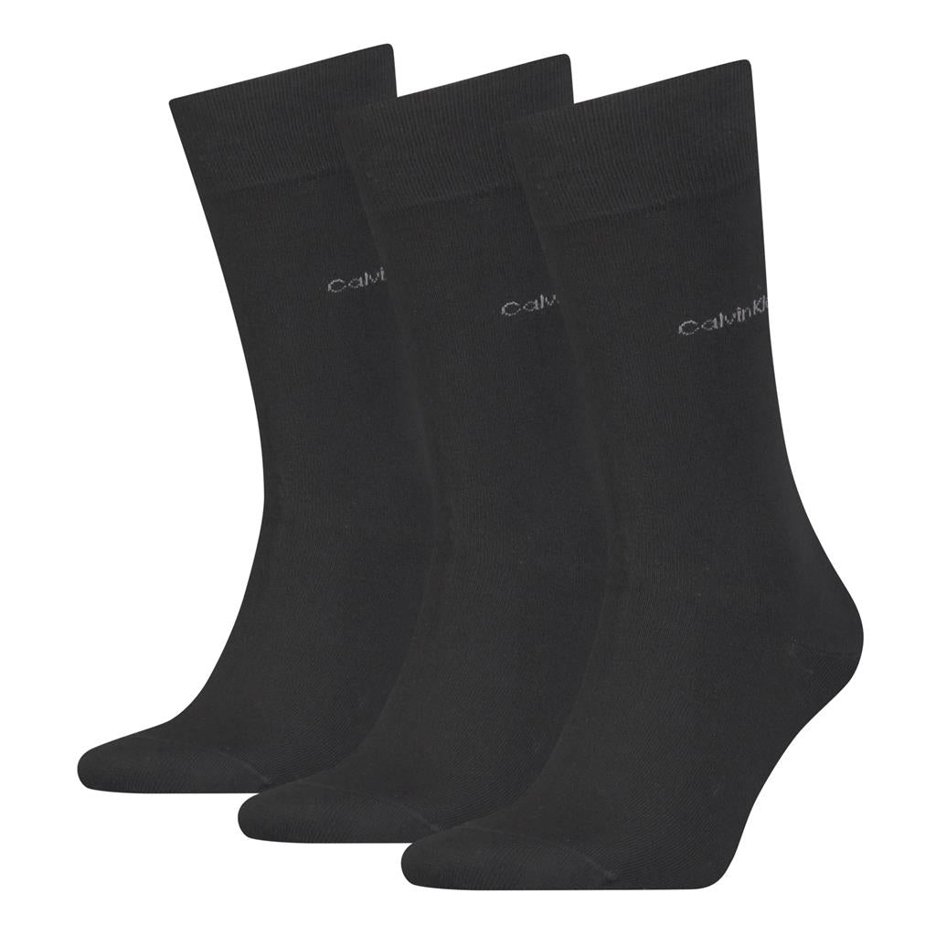 Calvin Klein 3 Pack Crew Socks - One Size