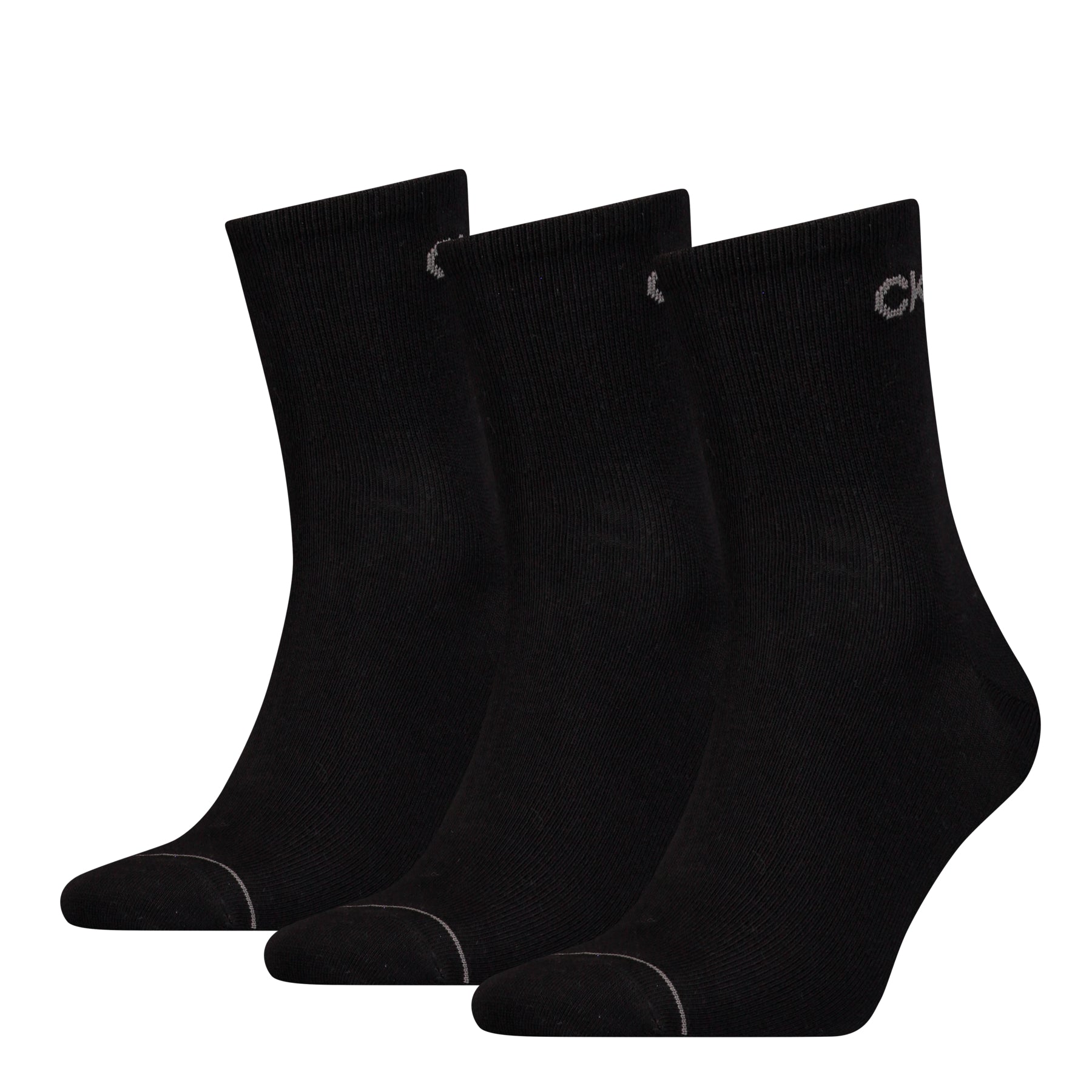 Calvin Klein 3 Pack Short Socks - One Size