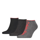 Calvin Klein Men's 3 Pack Sneaker Athleisure Socks - One Size