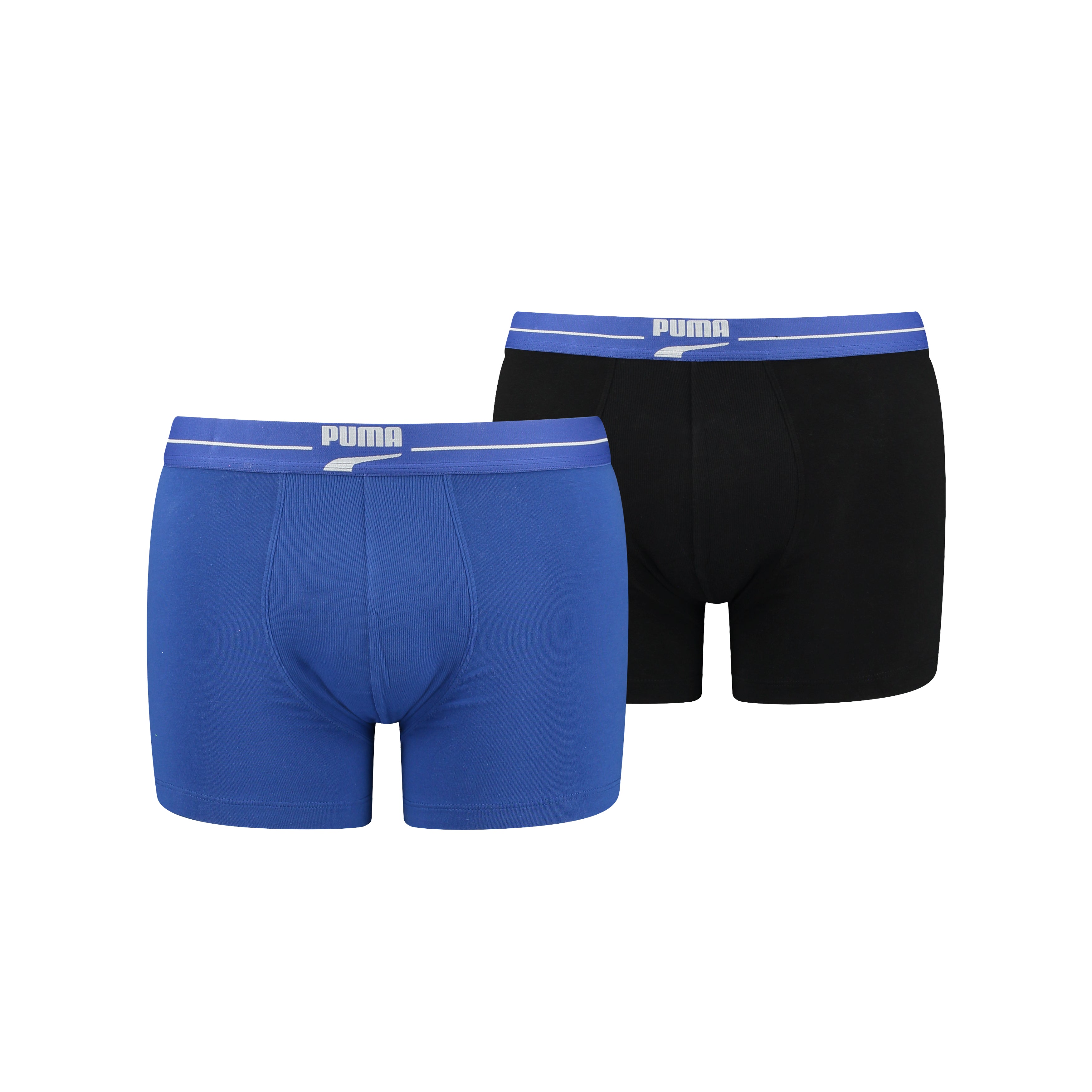 Puma Men Gentle Retro 2 Pack Boxers - Benjamin Blue