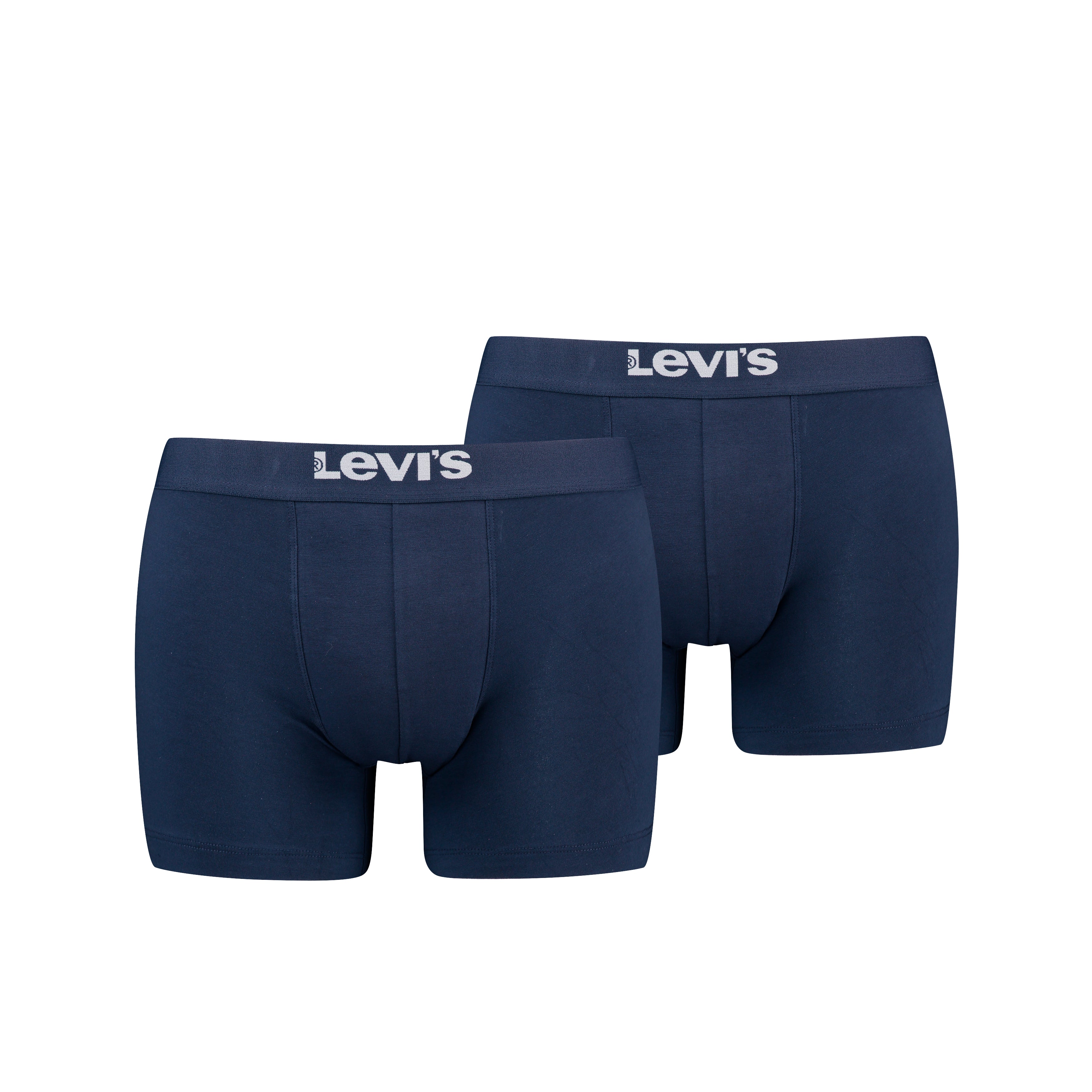 Levi's 2 pack Solid Organic Cotton Boxer Briefs - Navy