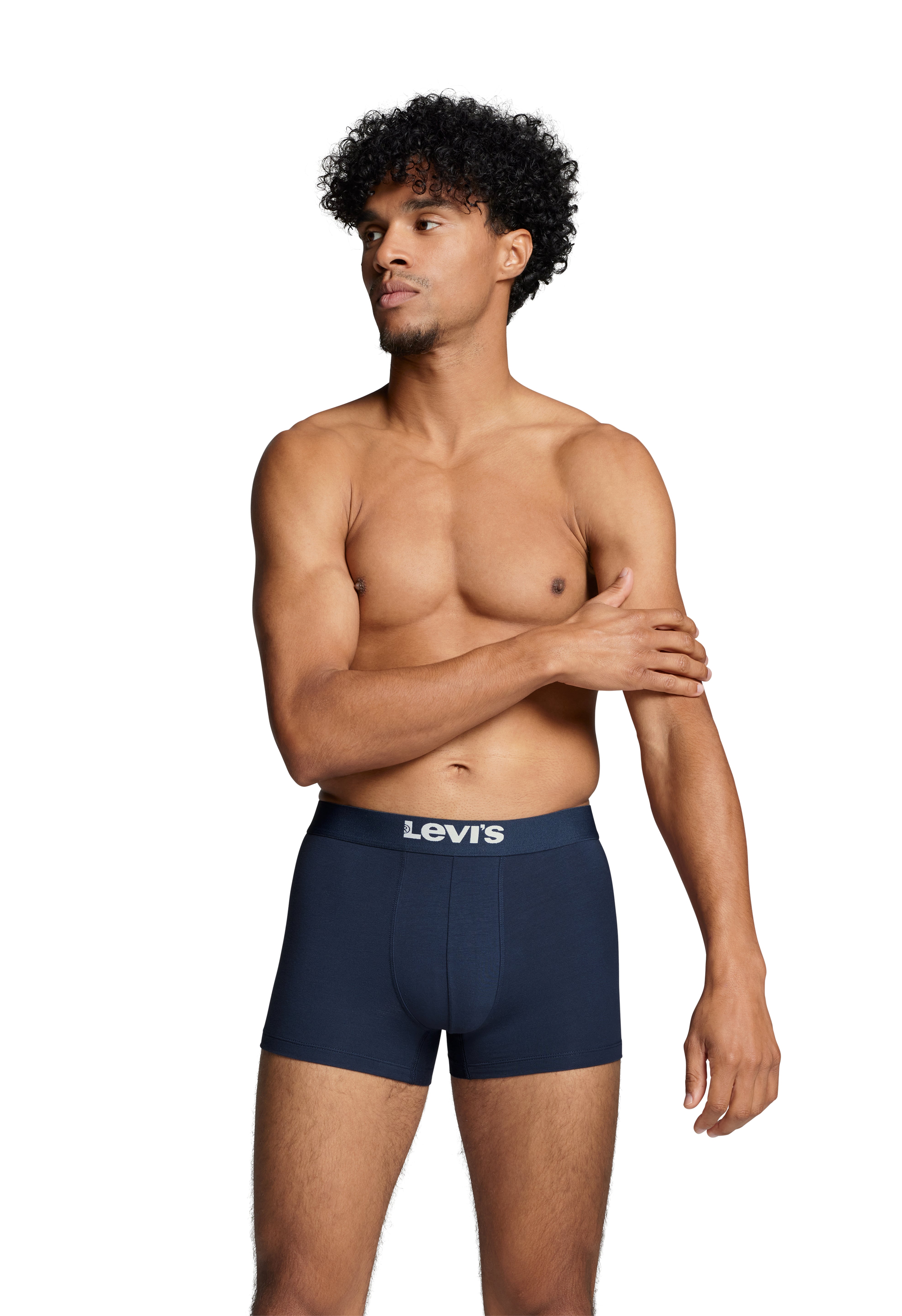 Levi's 2 pack Solid Organic Cotton Trunks - Navy