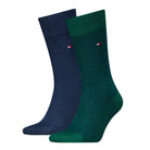 Tommy Hilfiger Men's 2 Pack Classic Birdseye Pattern Socks