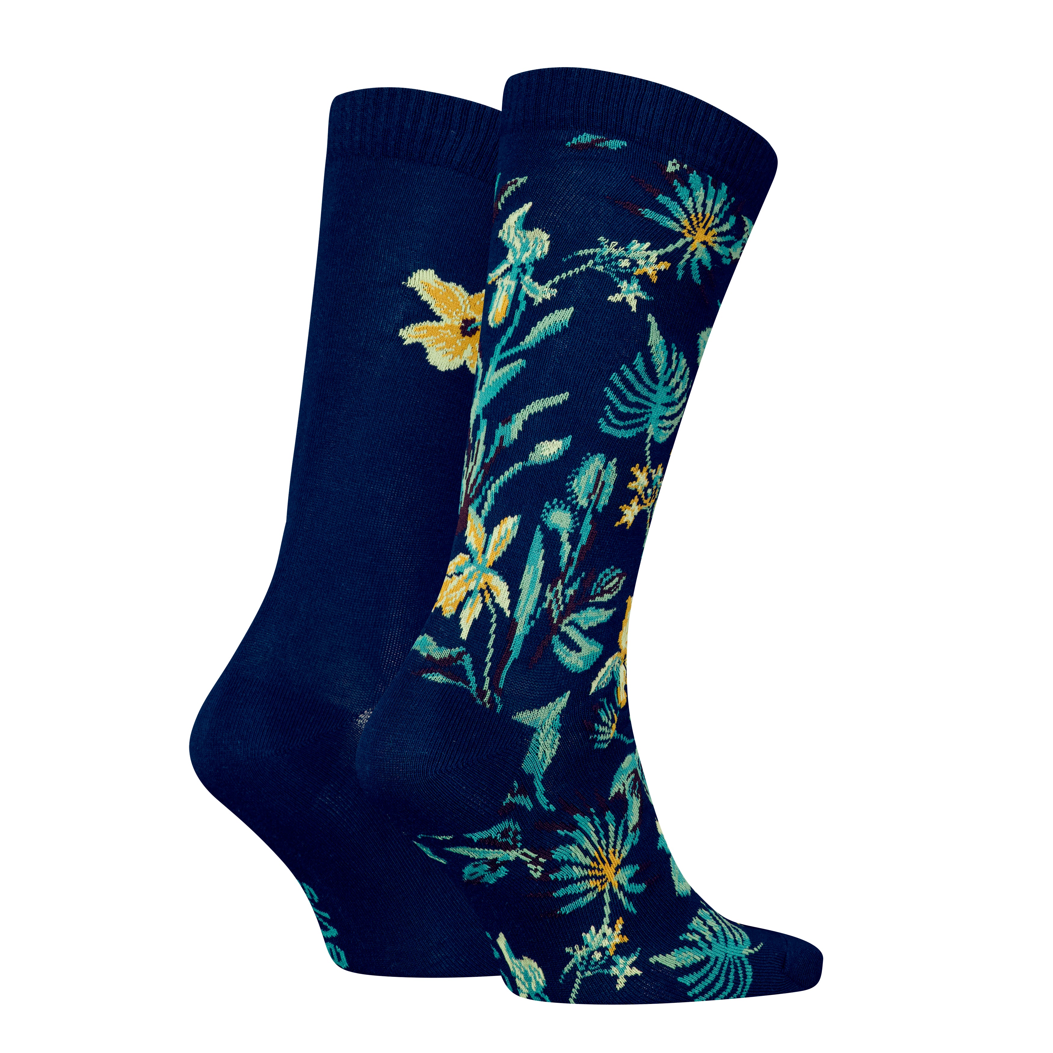 Levi's Regular Cut Placed Flower Socks - 2 Pack