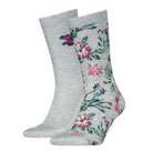 Levi's Regular Cut Placed Flower Socks - 2 Pack