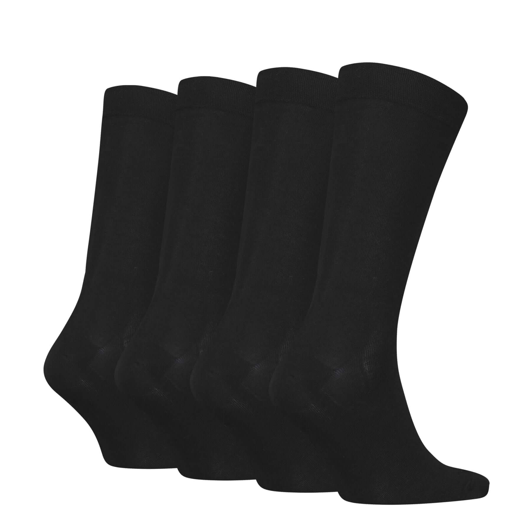 Calvin Klein 4 Pack Crew Socks Gift Set - Black