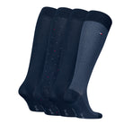 Tommy Hilfiger Men 4 Pack Tin Gift Box Kneehigh Socks - Navy