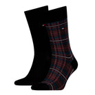 Tommy Hilfiger Men's 2 Pack Tartan Socks