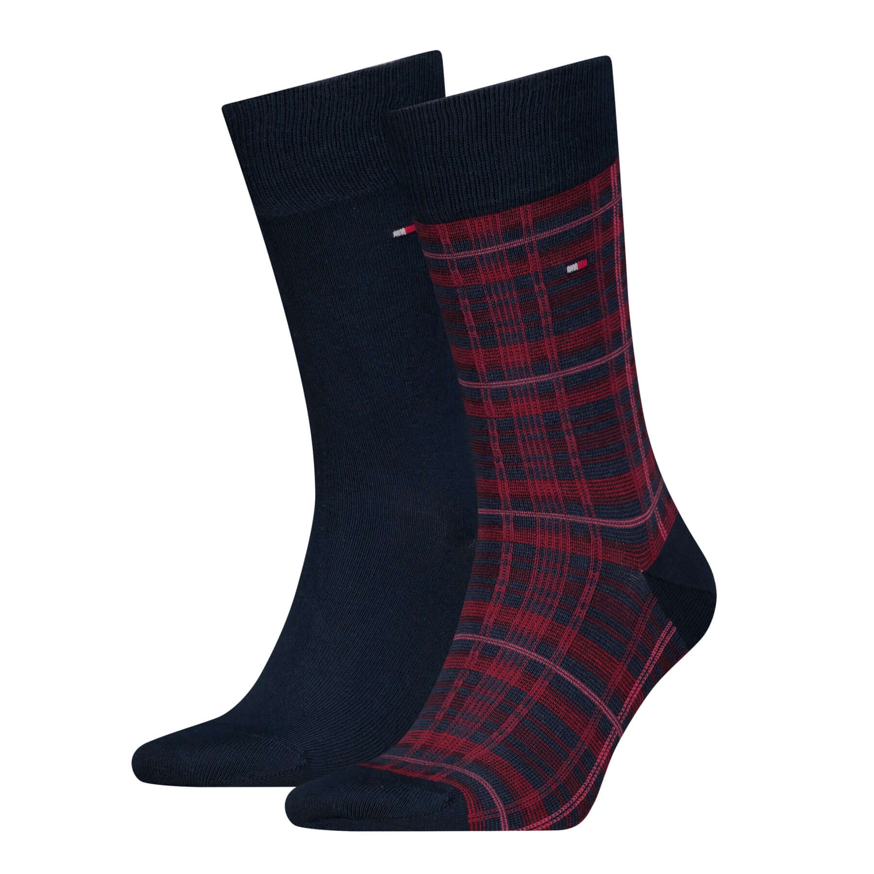 Tommy Hilfiger Men's 2 Pack Tartan Socks