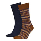 Tommy Hilfiger Men's 2 Pack Tartan Socks