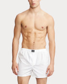 Polo Ralph Lauren 3 pack Cotton Boxers - White / Blue / Navy