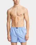 Polo Ralph Lauren 3 pack Cotton Boxers - White / Blue / Navy