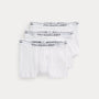 Polo Ralph Lauren Classic Boxer Trunks 3-Pack - White