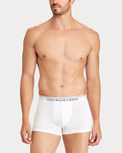 Polo Ralph Lauren Classic Boxer Trunks 3-Pack - White