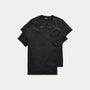 Polo Ralph Lauren Classic Crew Neck 2 Pack T-Shirts - Black