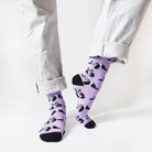 Bare Kind Socks - Save The Panda Bamboo Socks, Lilac