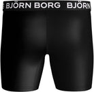 Björn Borg 3 Pack Performance Boxer - Black, Print, Green