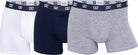 CR7 3-Pack Men's Cotton Fashion Trunk - Navy / Grey / White