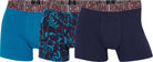 CR7 3-Pack Men's Cotton Fashion Trunk - Blue Print