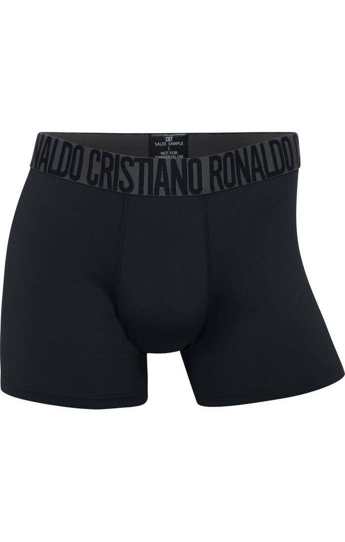 CR7 Men's 3 Pack Microfiber Performance Trunks - Green with Black