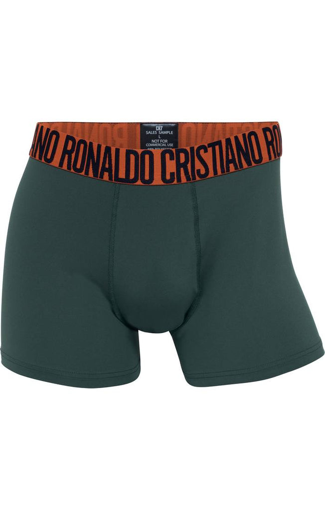 CR7 Men's 3 Pack Microfiber Performance Trunks - Multicolor