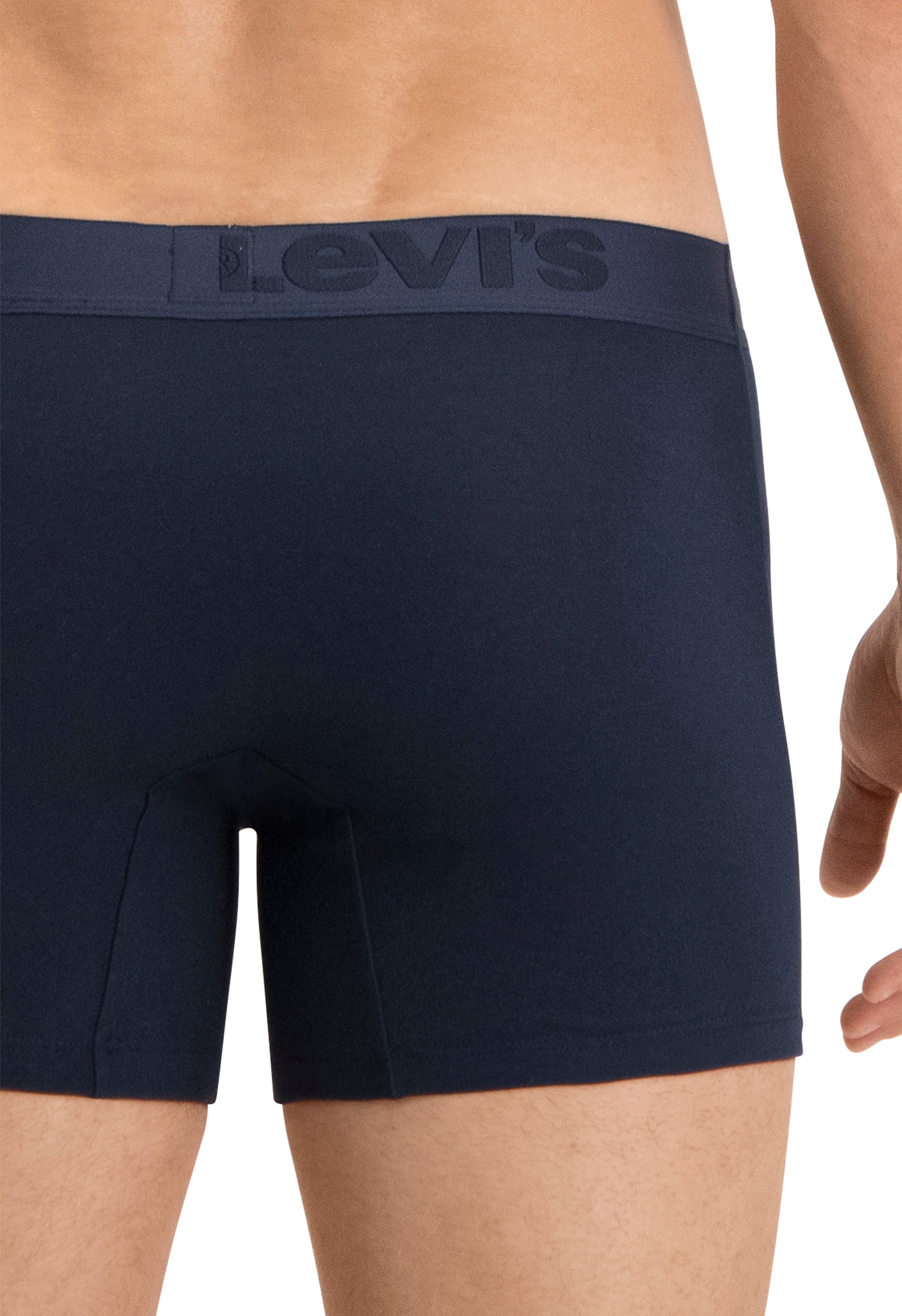 Levi's Premium Cotton Stretch Boxer Briefs - Black