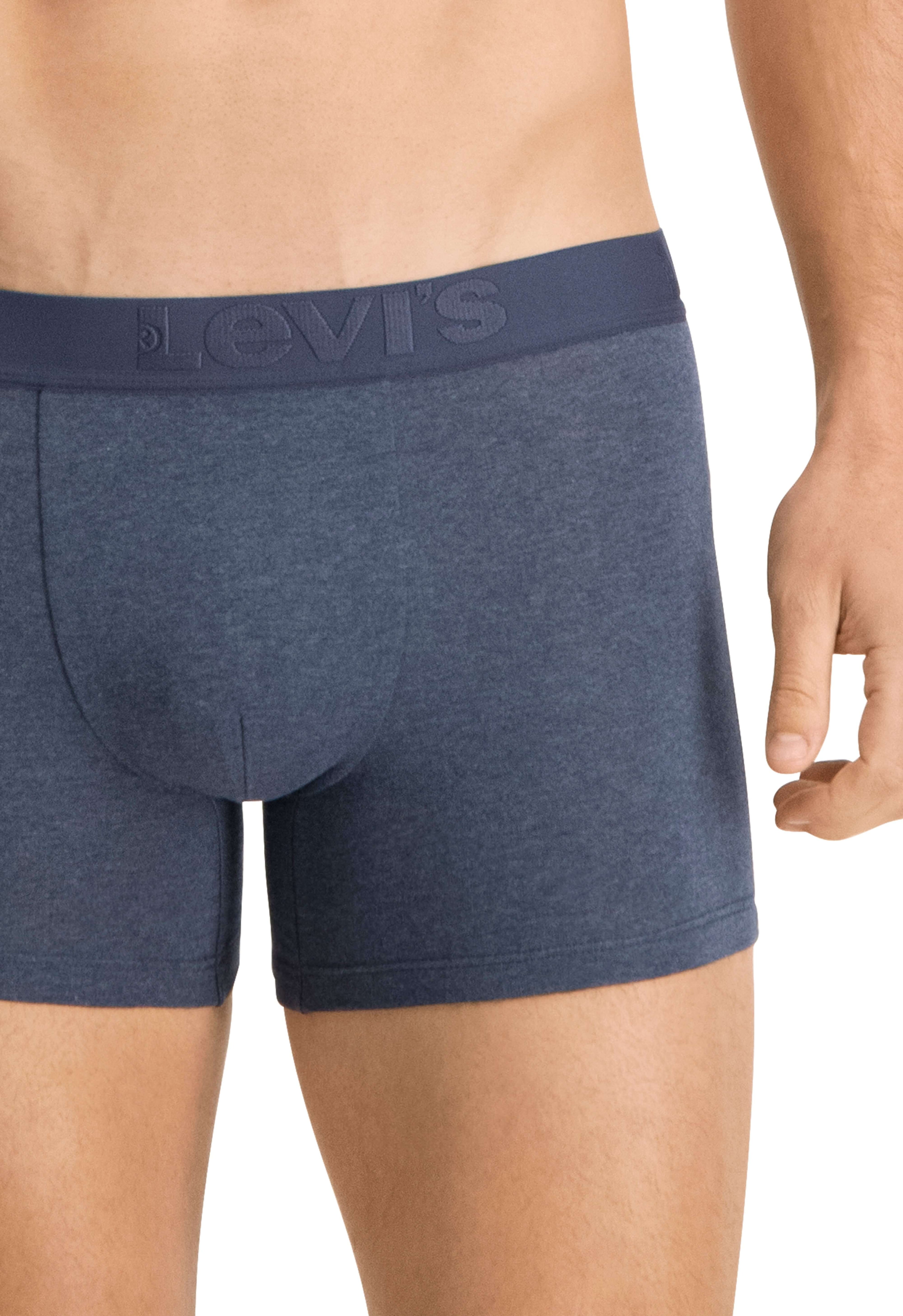 Levi's Premium Cotton Stretch Boxer Briefs - Blue/Denim/White