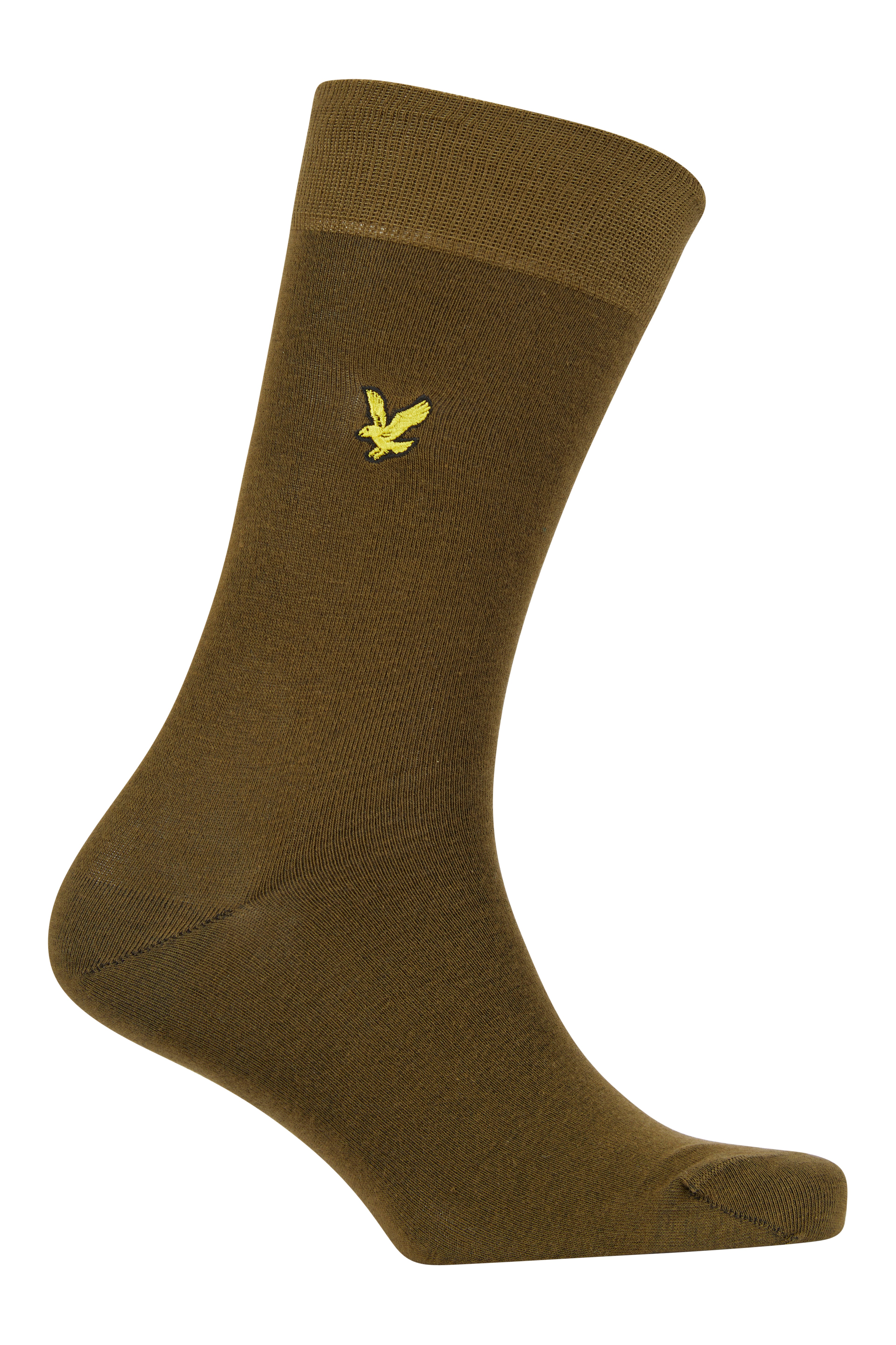 Lyle & Scott 3 Pack Angus Crew Socks - Pine Grove / Black / Dark Olive