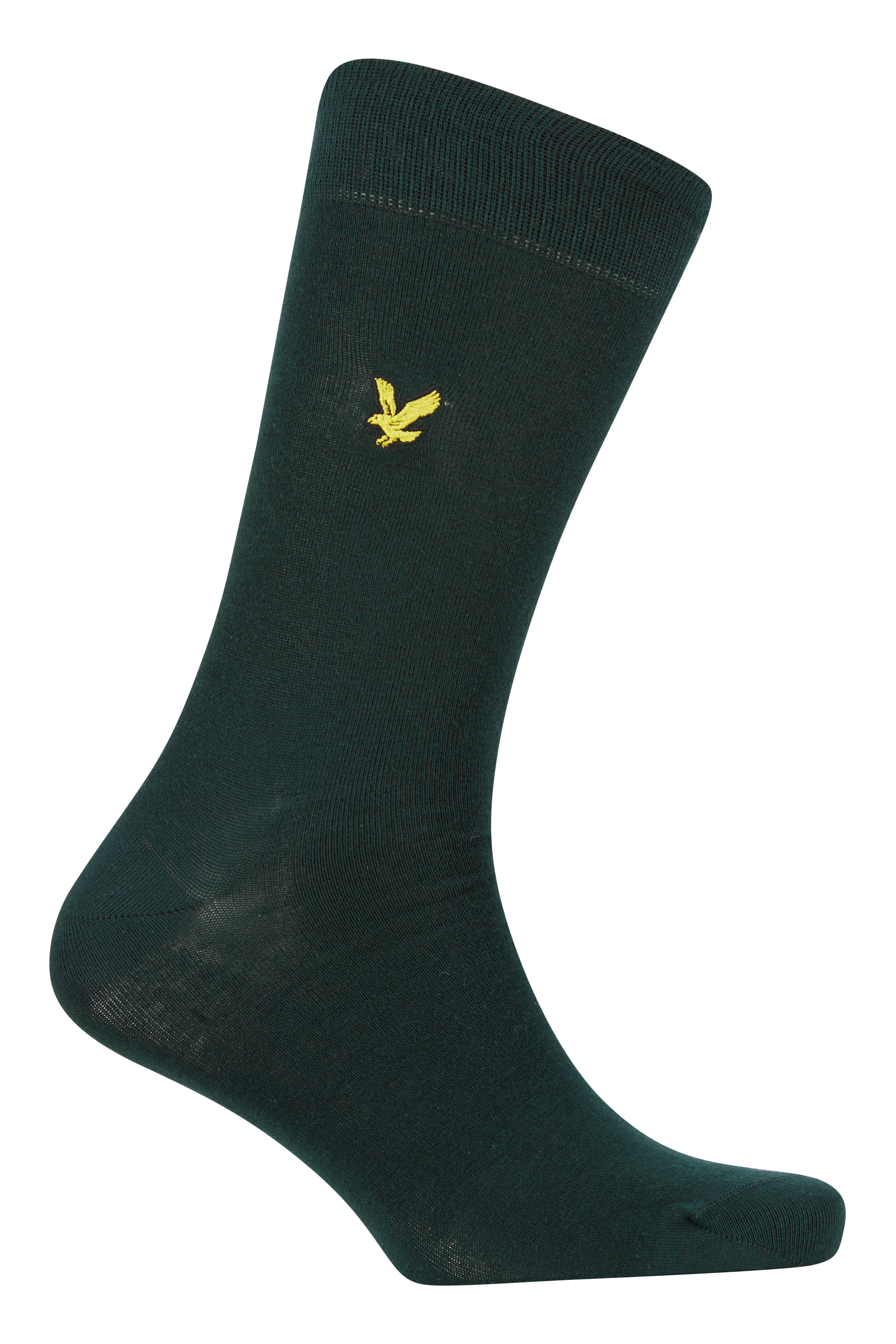 Lyle & Scott 3 Pack Angus Crew Socks - Pine Grove / Black / Dark Olive