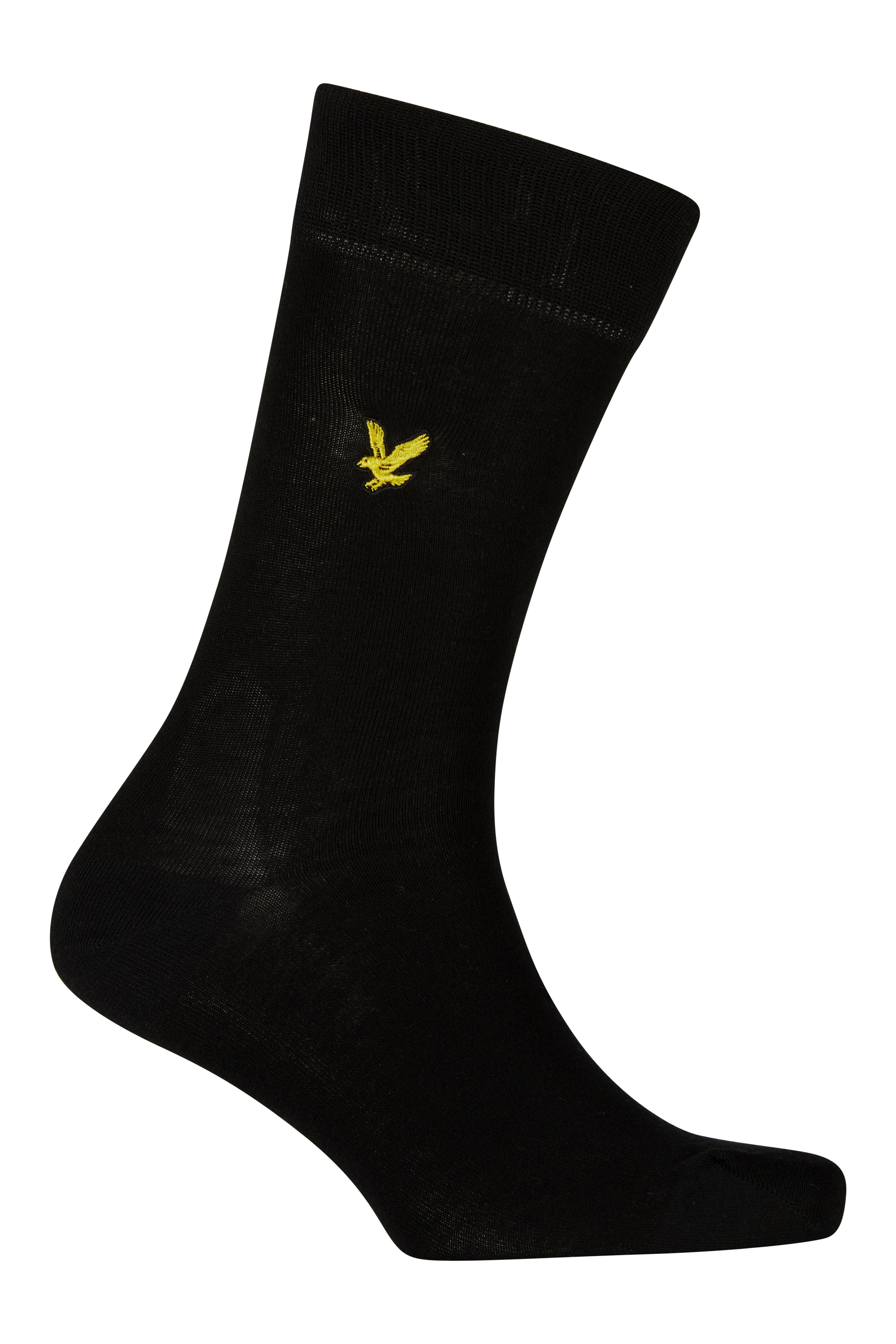 Lyle & Scott 3 Pack Angus Crew Socks - Pine Grove / Black / Dark Olive