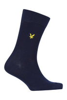 Lyle & Scott 3 Pack Angus Crew Socks - Wine Tasting / Peacoat / Grey Marl