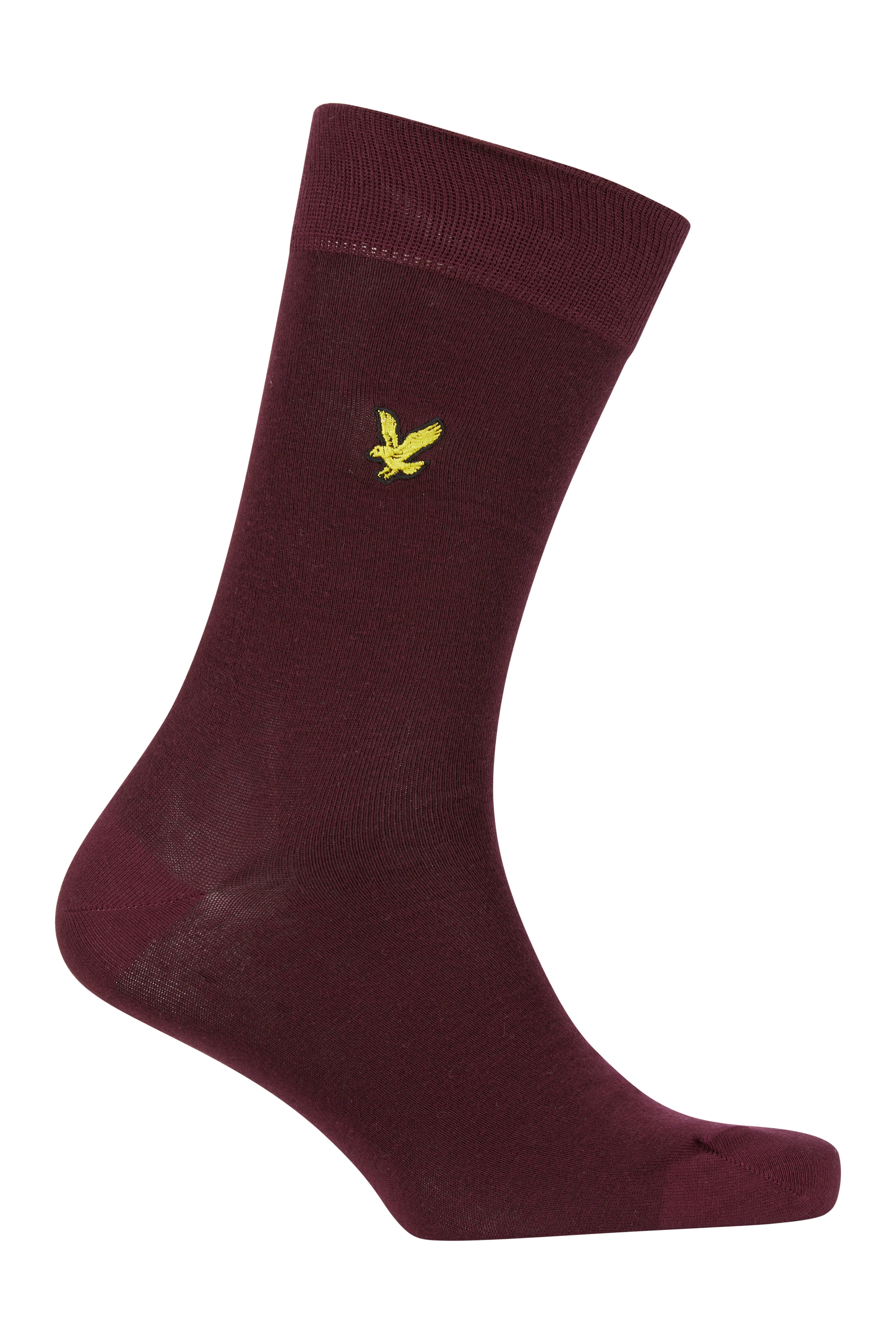 Lyle & Scott 3 Pack Angus Crew Socks - Wine Tasting / Peacoat / Grey Marl