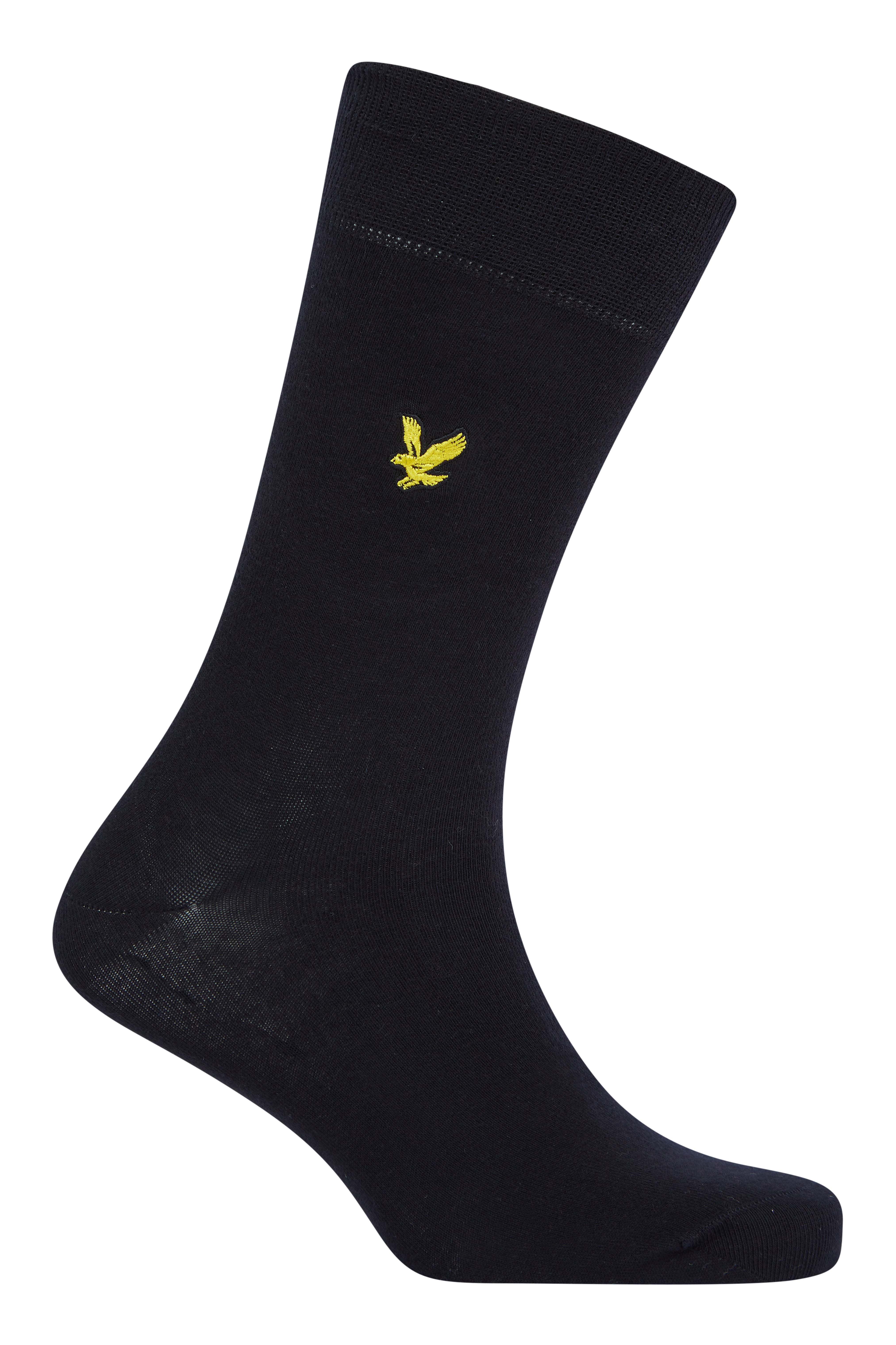 Lyle & Scott 3 Pack Angus Crew Socks - Incense / Black / Dark Olive