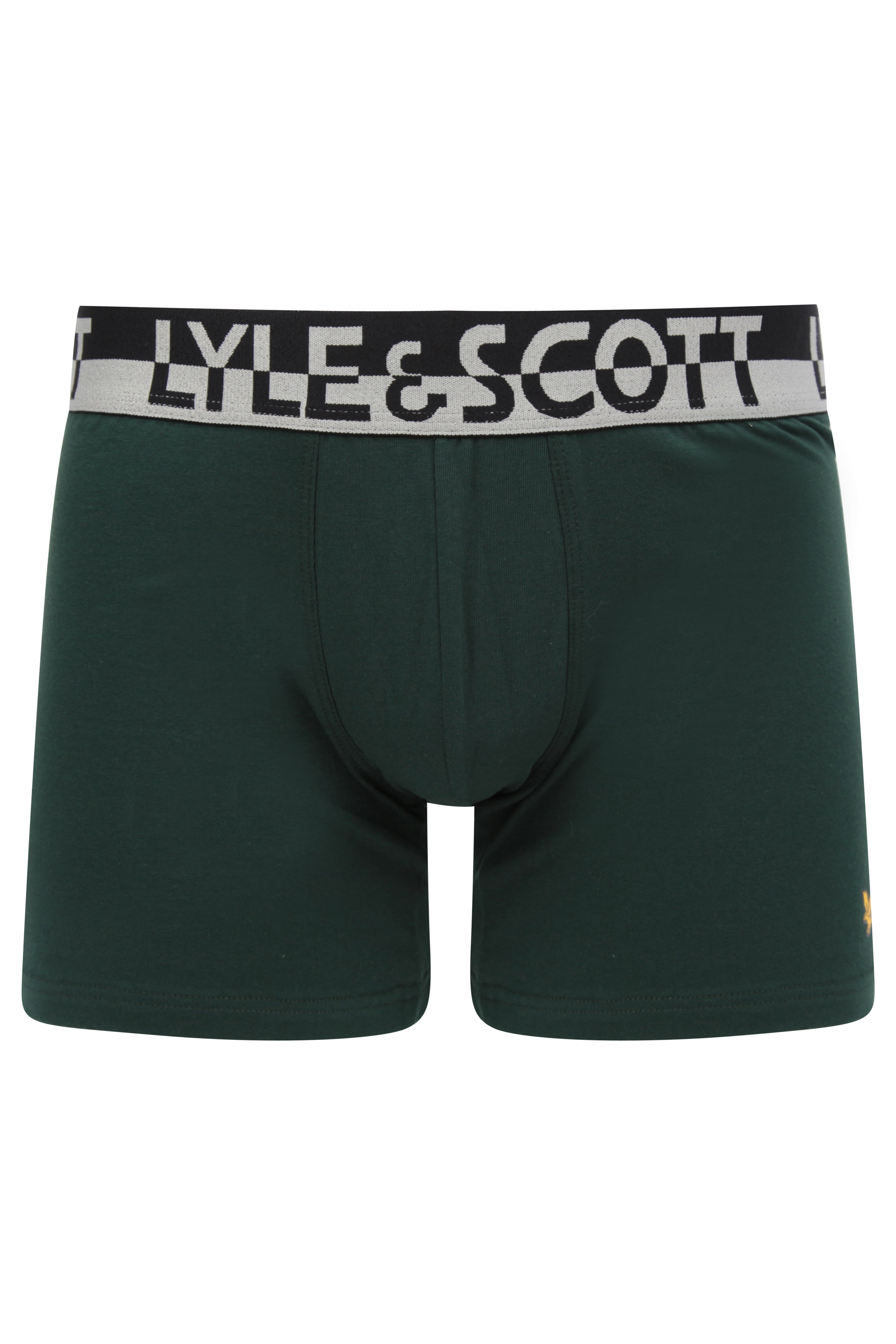 Lyle & Scott 3 Pack Men's Ashton Trunks - Dark Grey/Pine Grove/Black