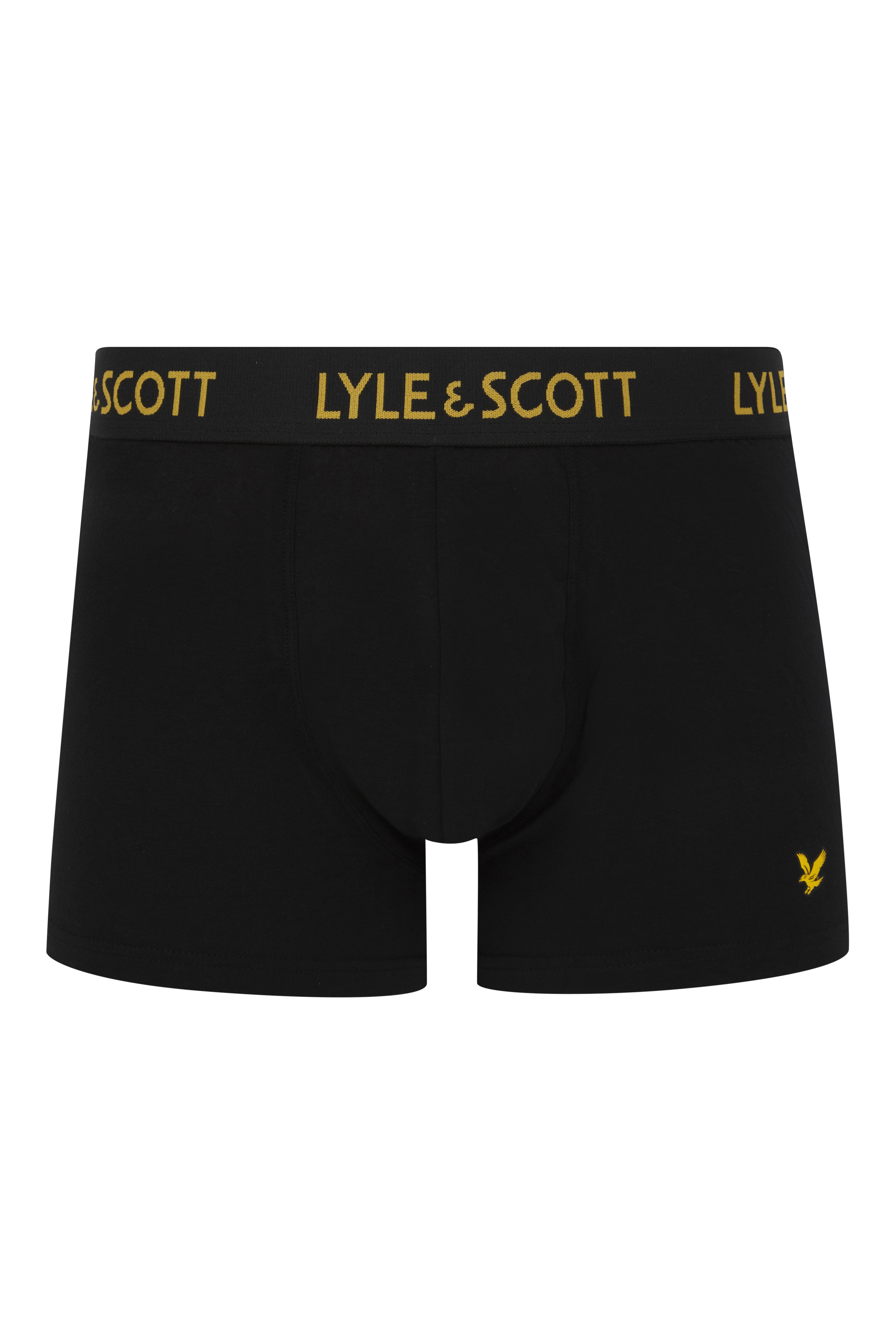 Lyle & Scott 3 Pack Barclay Men's Trunks - Black Multi