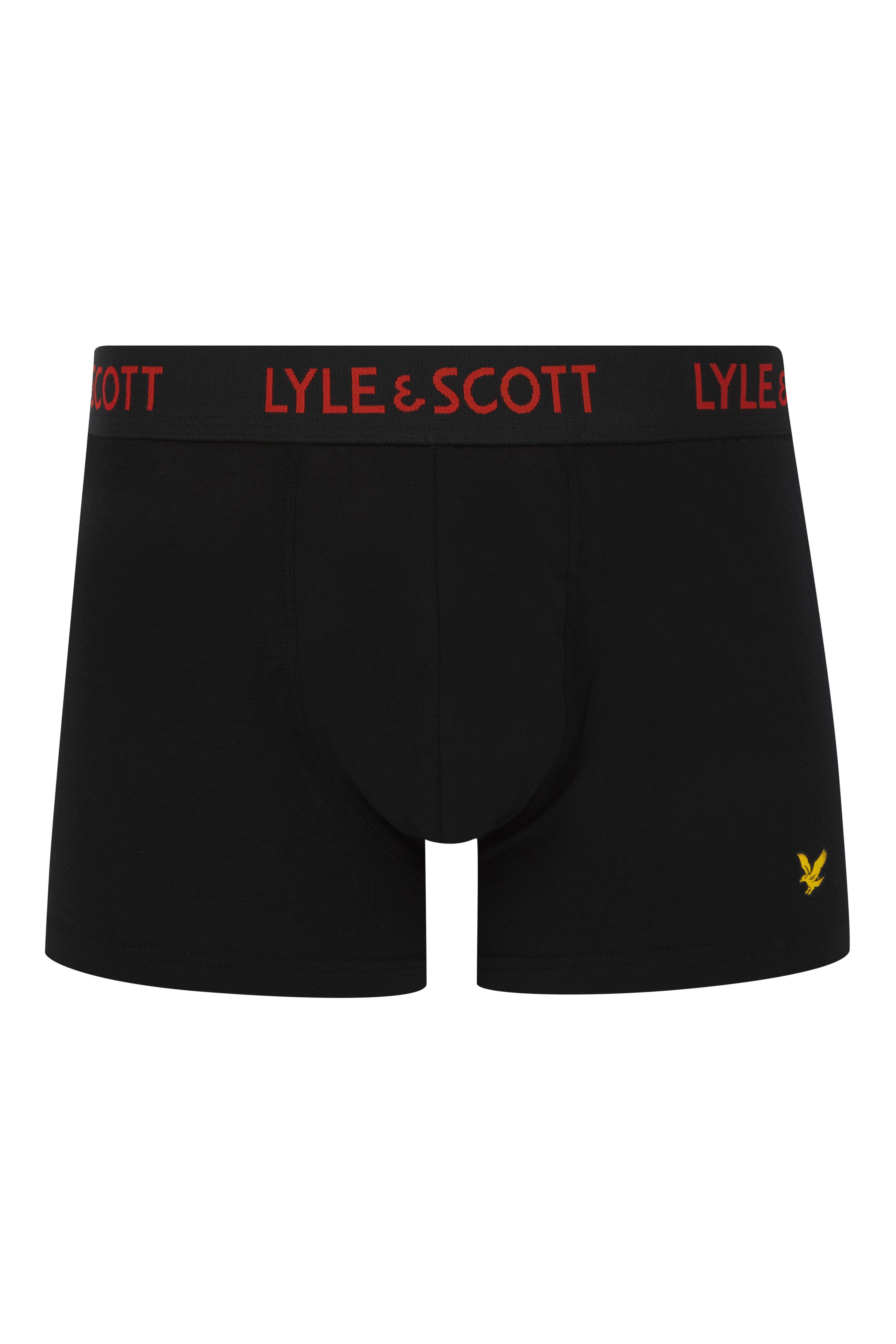 Lyle & Scott 3 Pack Barclay Men's Trunks - Black Multi