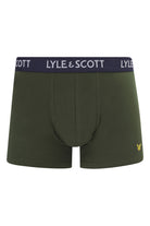 Lyle & Scott 3 Pack Barclay Men's Trunks - Ruby Wine/Peacoat/Climbing Ivy