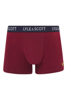 Lyle & Scott Men's - 5 Pack Miller Trunks - Peacoat/Ruby Wine/Grey/Blue/Beetle