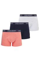 Lyle & Scott 3 Pack Barclay Men's Trunks - Multi Colour