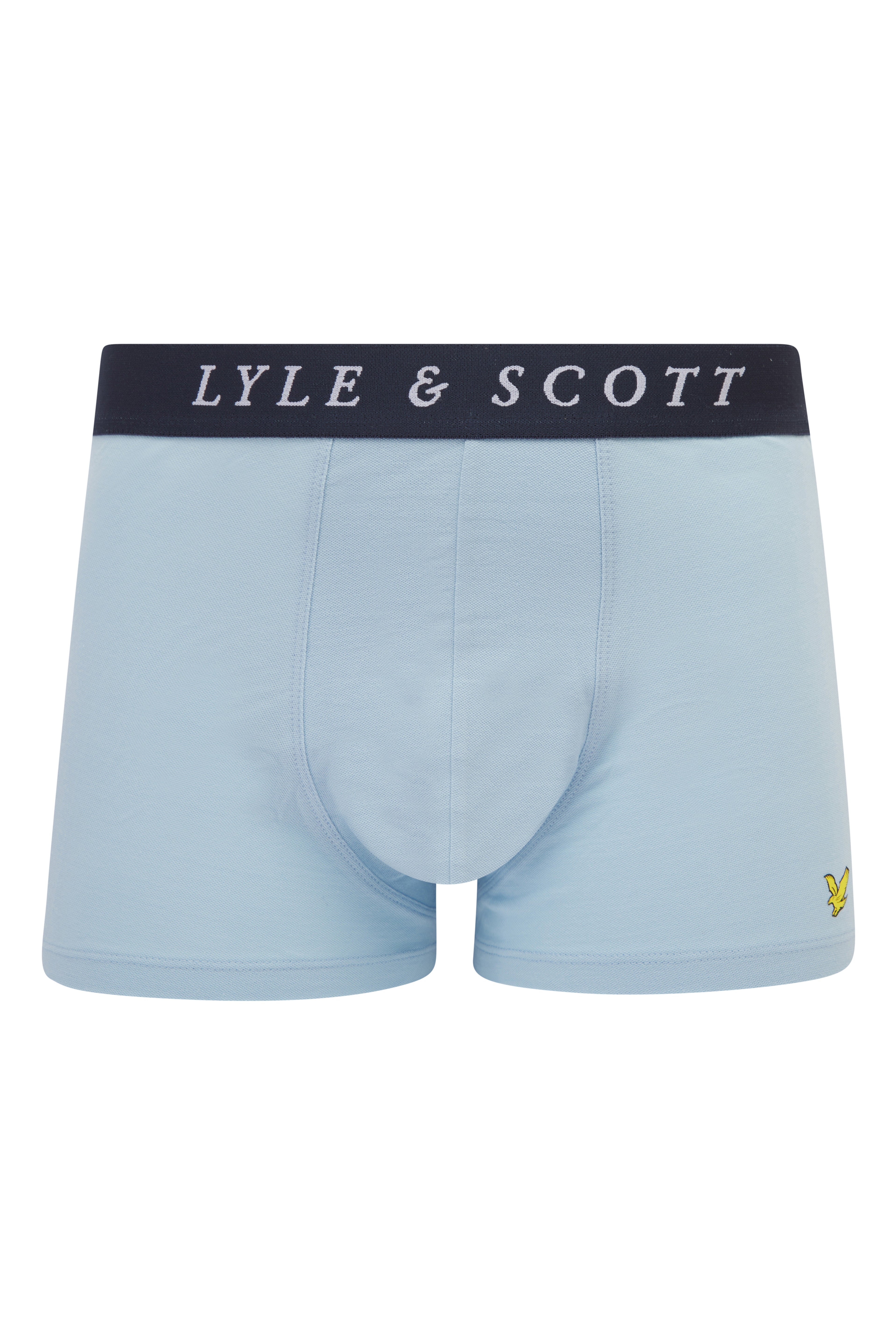 Lyle & Scott Multi Underwear Trunks 3 Pack - Blue/White/Ballet Slipper