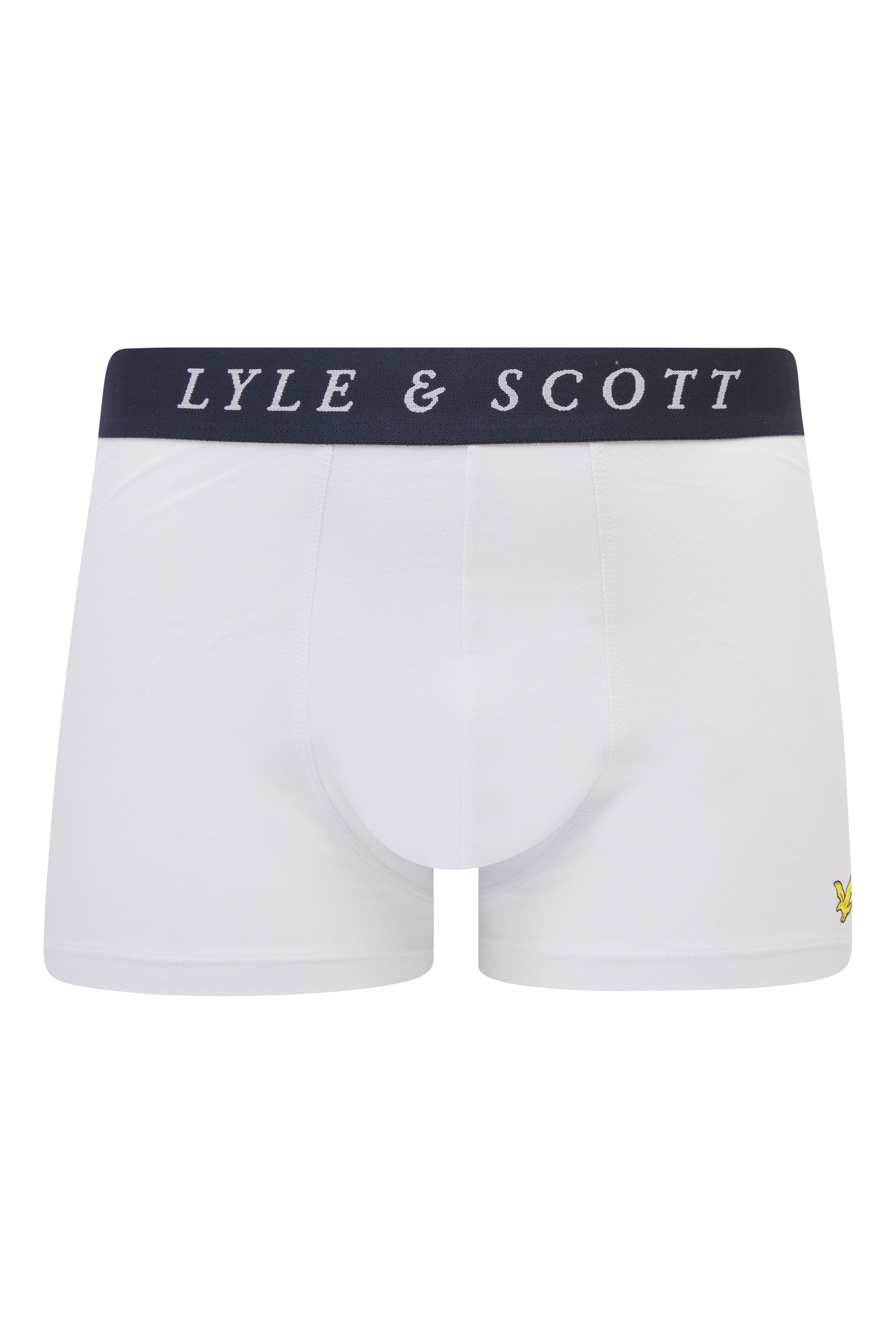 Lyle & Scott Multi Underwear Trunks 3 Pack - Blue/White/Ballet Slipper