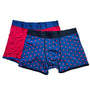 Swole Panda Bamboo Boxers 2 Pack -  Red & Hearts