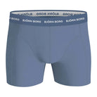 Björn Borg 3 Pack Cotton Stretch Boxers - Blue Print, Grey