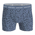 Björn Borg 3 Pack Cotton Stretch Boxers - Blue Print, Grey