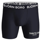 Björn Borg 3 Pack Performance Boxer - Black, Print, Navy Blue