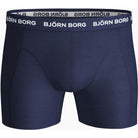 Björn Borg Solid Essentail Boxer Shorts : Blue Depths