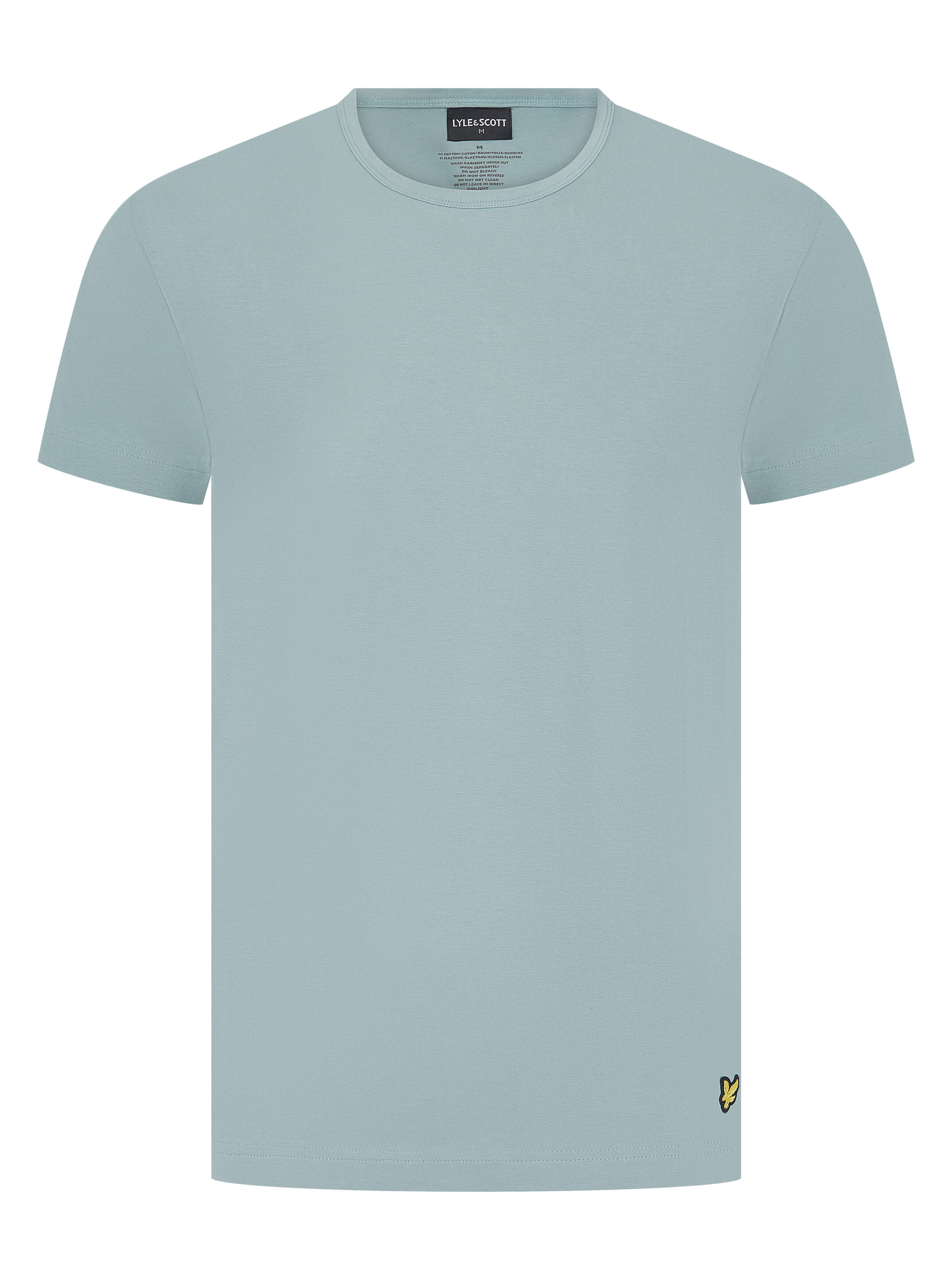 Lyle & Scott Cash T-Shirt and Cuffed Bottoms Lounge Set - Tourmaline / Peacoat