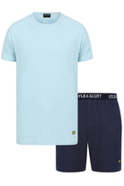 Lyle & Scott Charlie Shorts Lounge Set - Cool Blue / Peacoat