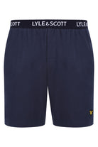 Lyle & Scott Charlie Shorts Lounge Set - Cool Blue / Peacoat